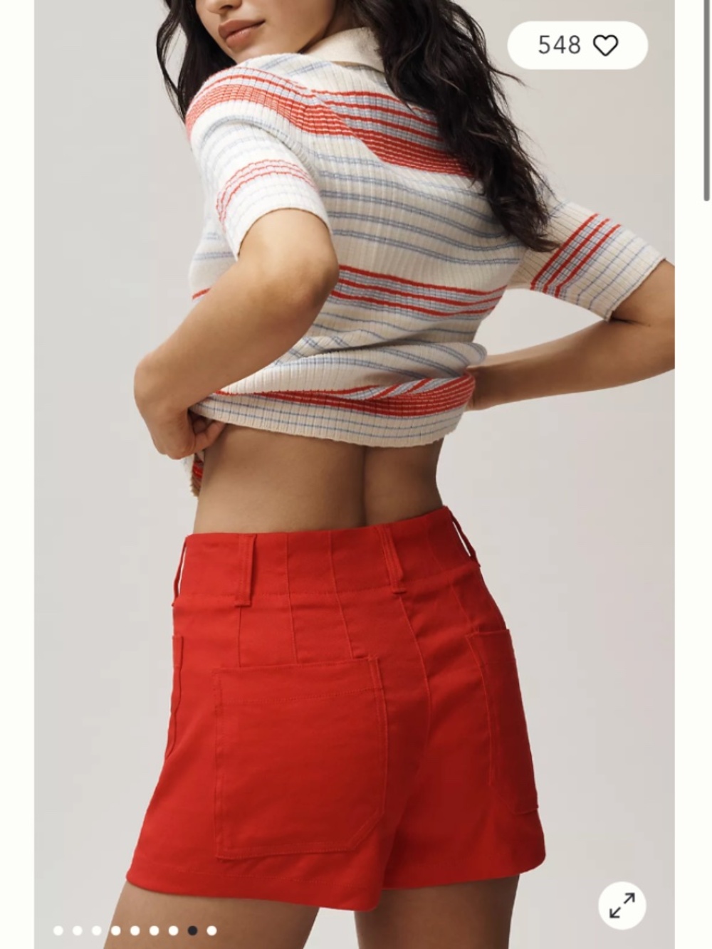 Colette Linen Blend Shorts